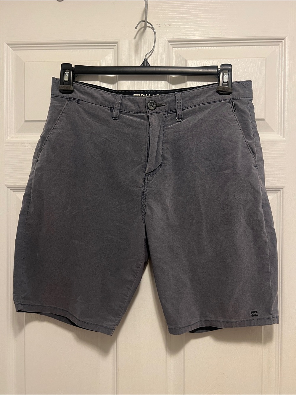 Billabong Men's Charcoal Flat Front Shorts